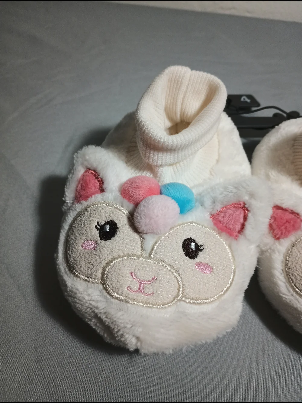 Wonder Nation Infant Llama Sock Slippers